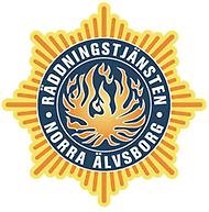 Bilden visar Norra Älvsborgs Räddningstjänstförbund (NÄRF) logotyp