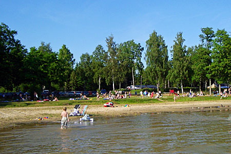 Sikhalls badplats, Vänern.