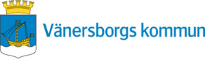 Vänersborgs kommuns logotyp i färg vänsterställd