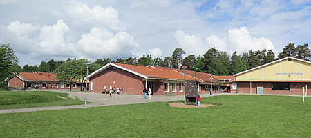 Framsida av Mariedalskolan